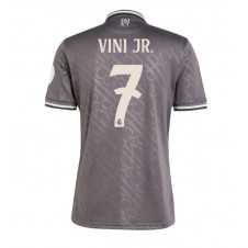 Real Madrid Vinicius Junior #7 Tredjedrakt 2024-25 Kortermet